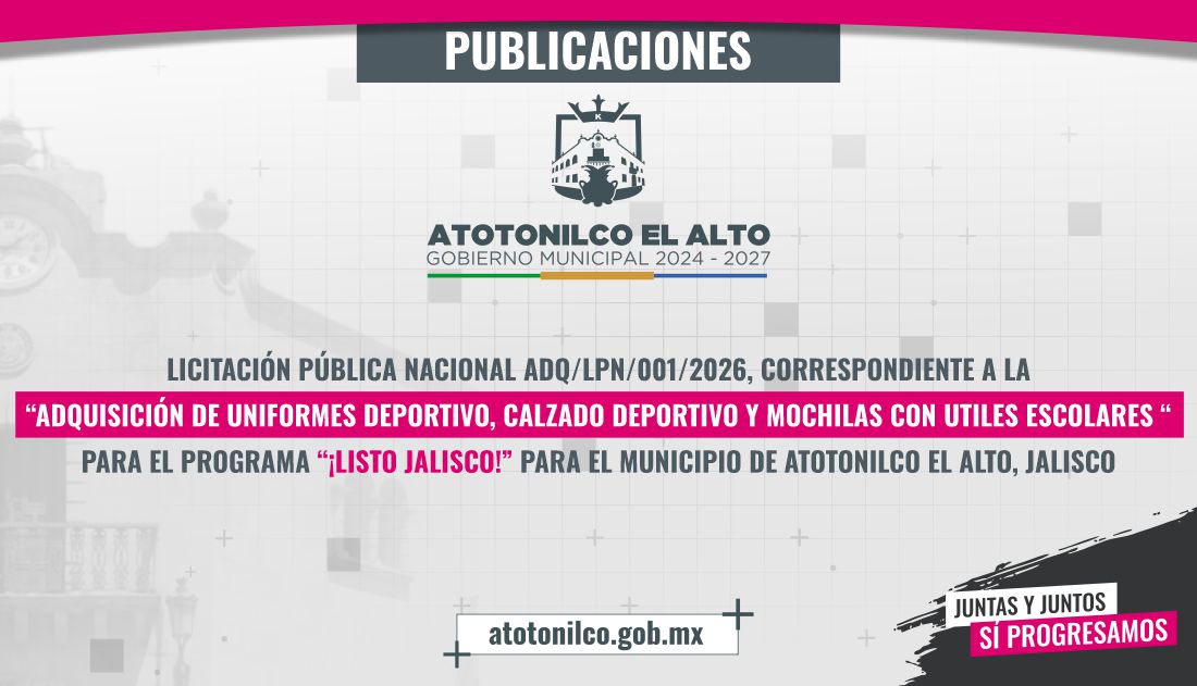 publicaciones lisitacion listojalisco